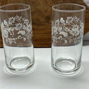 Vintage Pyrex Colonial Mist Libby Glasses 4